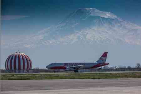 Russian low-coster Red Wings` workload towards Armenia is up to 90%